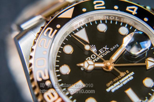 勞力士手錶 最新版本 GMT-Master II 勞力士最熱賣表款 Rolex機械男表 Rolex高端男士腕表  hds1821